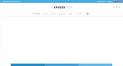 Desktop Screenshot of kangenvoda.net